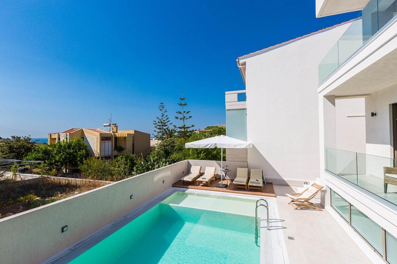 Villa Amelia I Free 9 Seater Mini Van & Pool Калатас Экстерьер фото